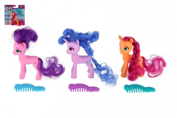 Jednorożec lub Koń My Little Pony figurka do czesania z grzebieniem