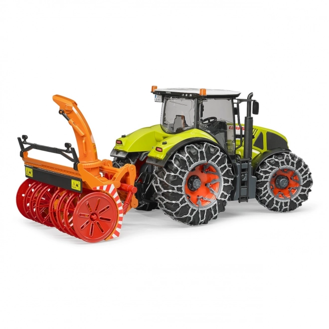 Bruder Traktor Class Axion 950 z odśnieżarką