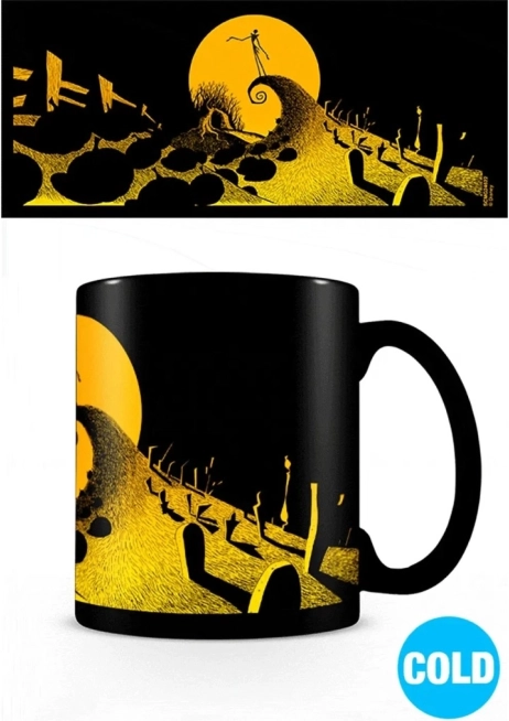 Kubek zmieniający motyw Nightmare Before Christmas