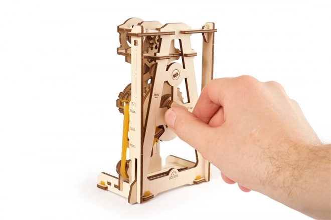 Puzzle 3D Ugears - Wahadło metronom 92 elementy