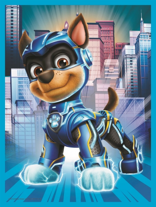 Puzzle MAXI dwustronne 2x10 elementów Bohaterskie psy Psiego patrolu/Paw patrol w pudełku 40x27x6cm 24m+