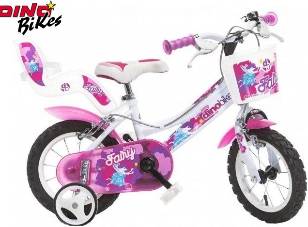 Dziecięcy rower Dino Bikes 12" biały