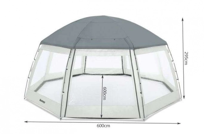 Nadmuchiwany namiot do basenu 6x6x2,95 m Bestway