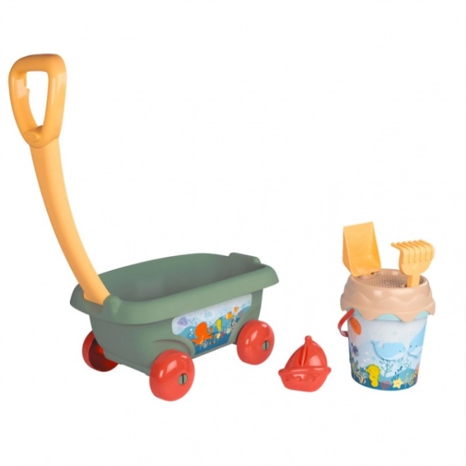 Wózek z dodatkami do piasku Smoby