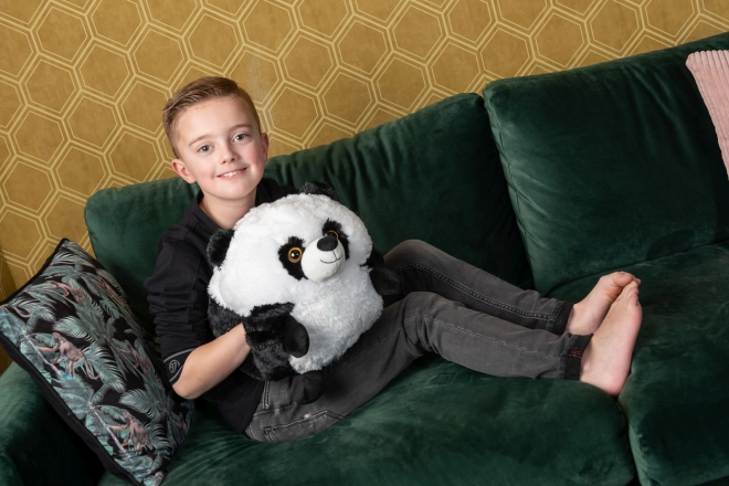 Cozy Noxxiez HW723 Panda - grzejąca pluszowa poduszka 3 w 1