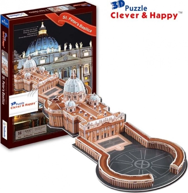 3D puzzle Bazylika Św. Piotra Watykan