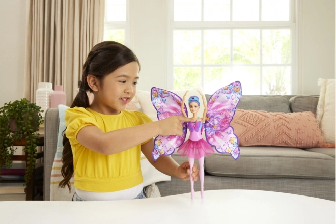 Barbie Tancerka z motylim skrzydłami HXJ10