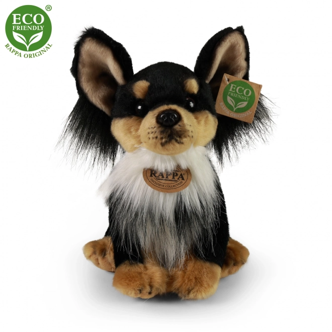 Maskotka siedząca chihuahua z pluszu 24 cm ECO-FRIENDLY
