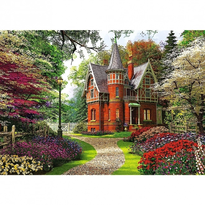 Puzzle 1000 elementów Dom Wiktoriański