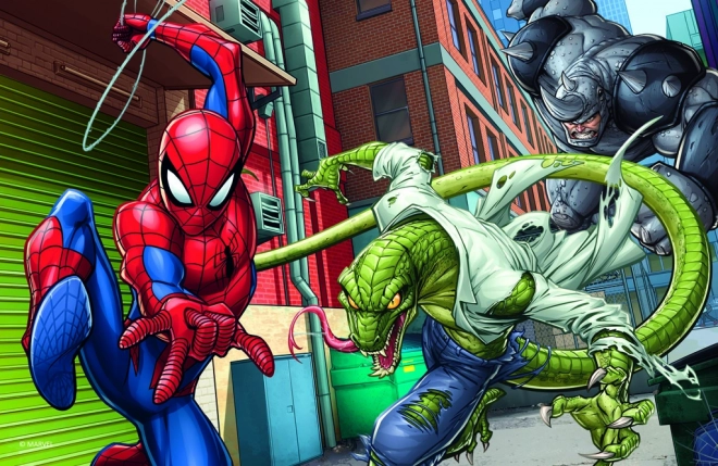 Minipuzzle Spiderman 54 elementów