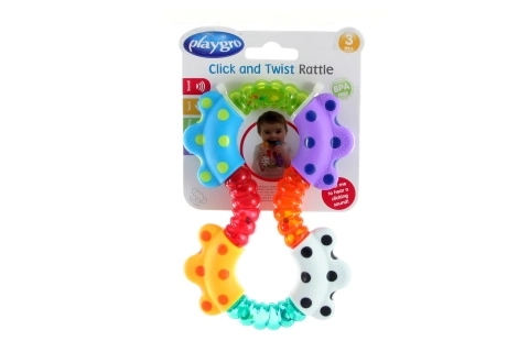 Playgro - Gryzak ruchoma dżdżownica
