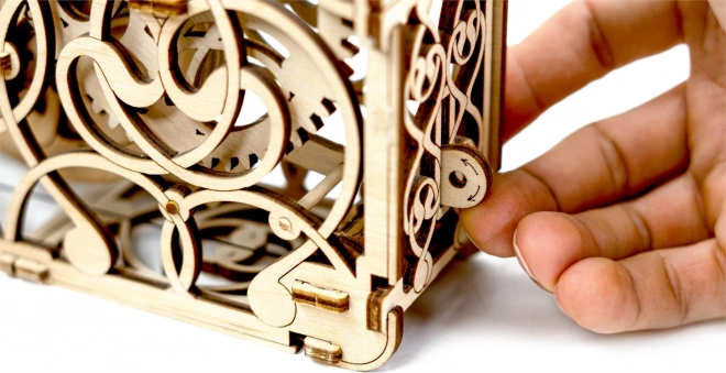 Mechaniczny obraz - drewniane 3D puzzle