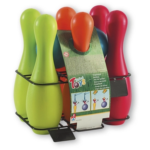 Androni Kręgle 6+2 wypełniane wodą lub piaskiem, wysokość 27 cm