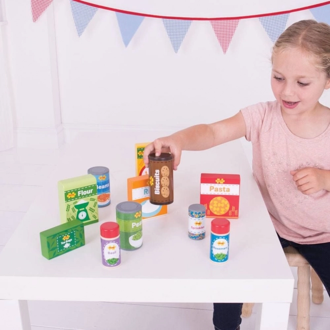 Bigjigs Toys Zestaw trwałej żywności