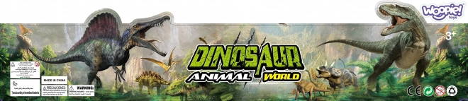 Zestaw figurek Dinozaurów 34 szt. WOOPIE