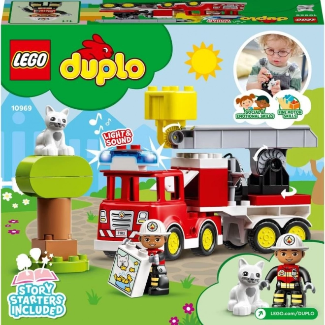 LEGO® DUPLO® 10969 Wóz strażacki