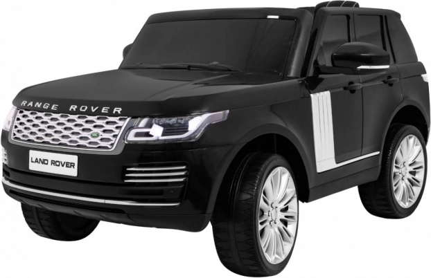 Dwuosobowy elektryczny samochód dla dzieci LAND ROVER RANGE ROVER HSE, czarny, z pilotem