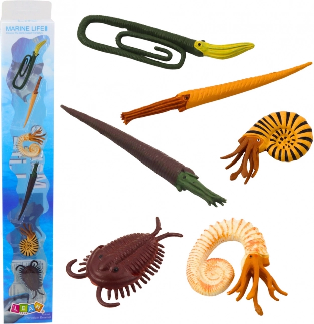 Zestaw Mini Figurek Pradawnych Stworzeń Morskich 6 szt.