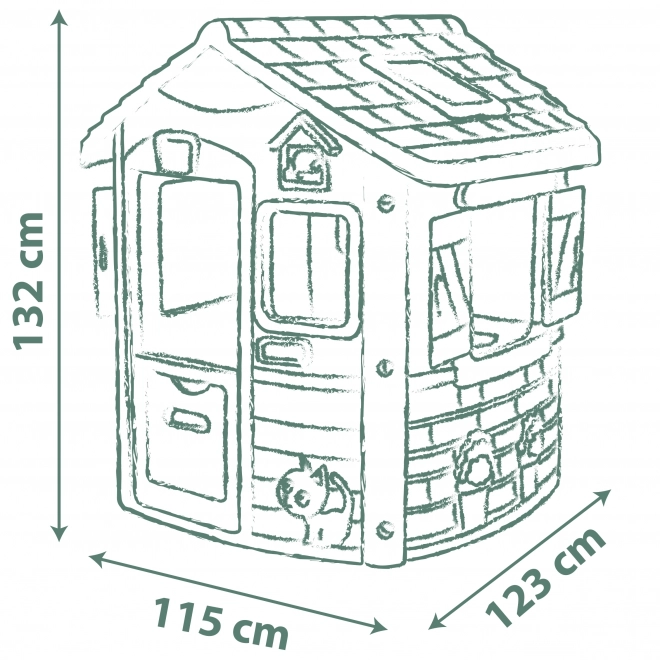 Rozszerzalny domek Smoby Jura