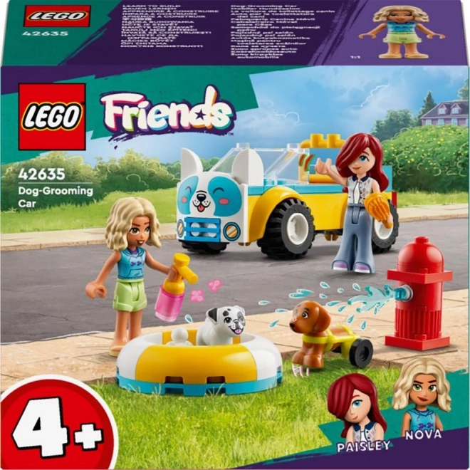 Klocki Friends auto do opieki nad psami