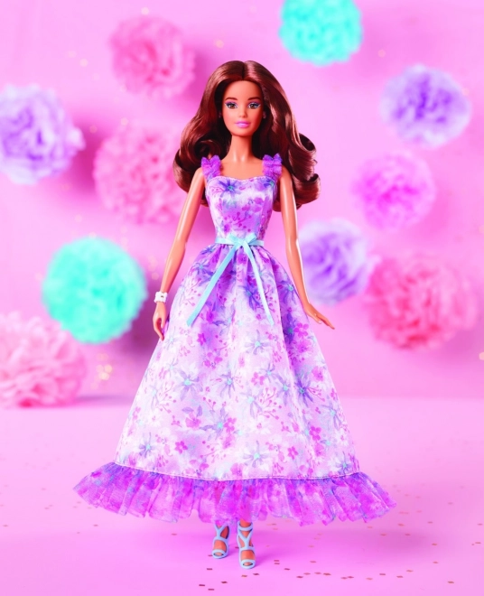 Lalka Barbie z podpisem życzeń urodzinowych