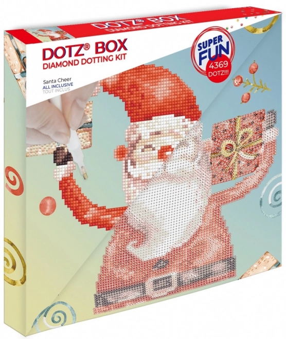 Zestaw Diamond Dotz Święty Mikołaj świętował