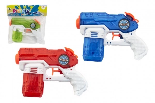 Plastowy pistolet wodny 19cm możliwość 3 kolorów