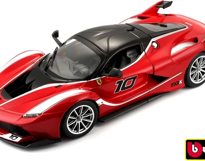 Bburago 1:24 Ferrari Racing FXX K Metaliczny Czerwony