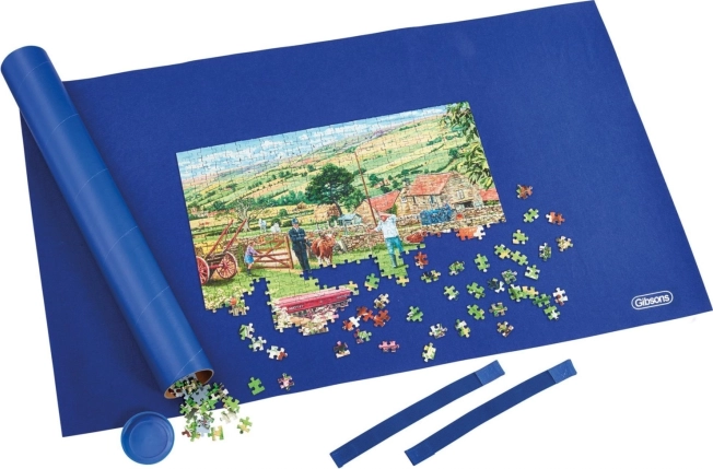 GIBSONS rolowana mata do puzzli na 1000 elementów 100 × 59 cm