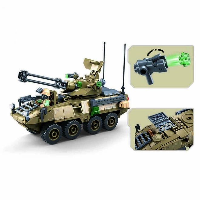 Sluban wojskowy czołg OEF Stryker ADS