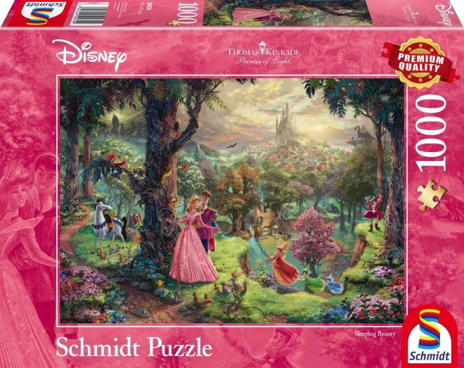 Puzzle Śpiąca Królewna 1000 elementów