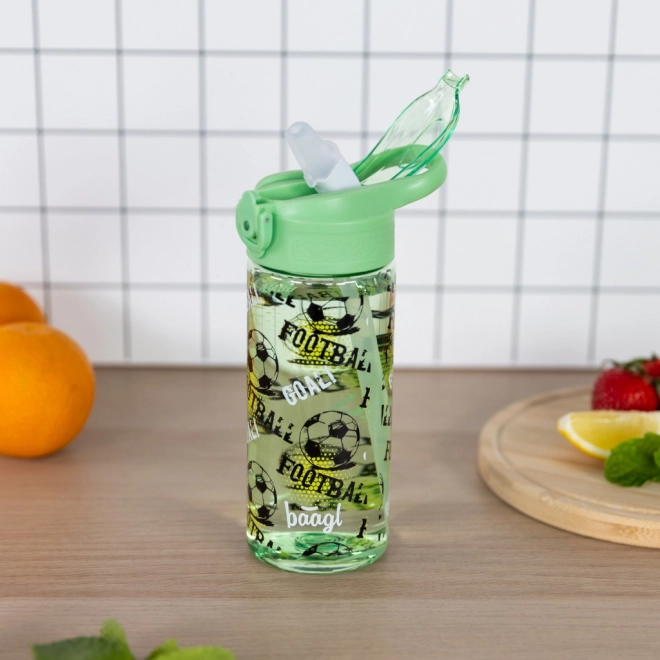 Tritanowa butelka ze słomką do picia Football 500 ml
