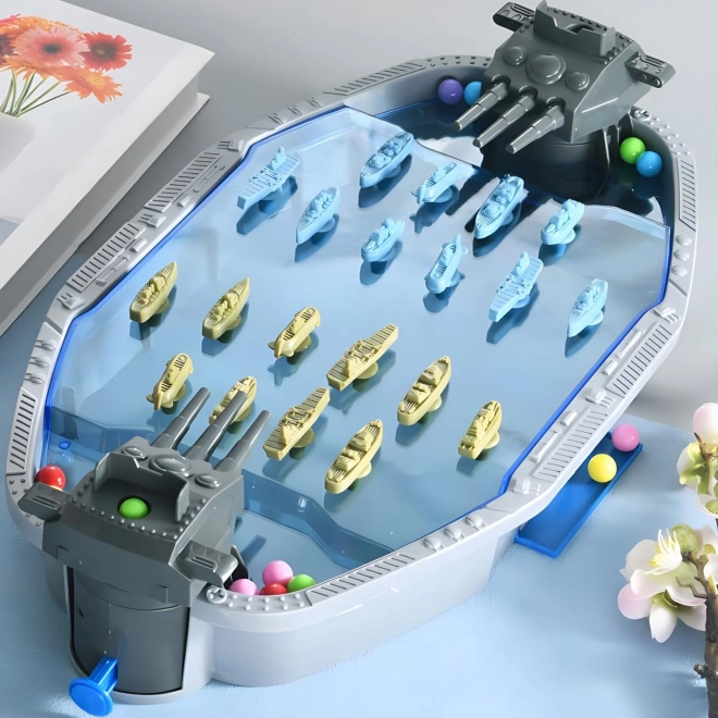 Woopie gra Bitwa na morzu Statki 3D Katapult kulek