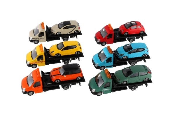 Bburago 1:43 Laweta Płaska Platforma, różne rodzaje