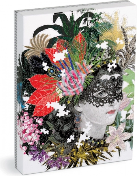 Puzzle o nieregularnym kształcie GALISON Christian Lacroix Mam’zelle Scarlett – 750 elementów