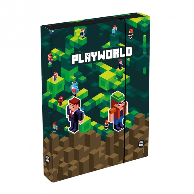 Pudełko na zeszyty Playworld A5 jumbo