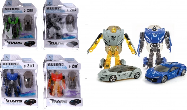 Autorobot metalowy 11 cm
