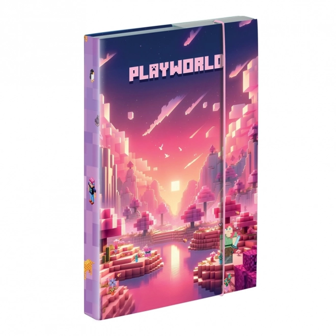 Pudełko na zeszyty A5 Playworld Girl