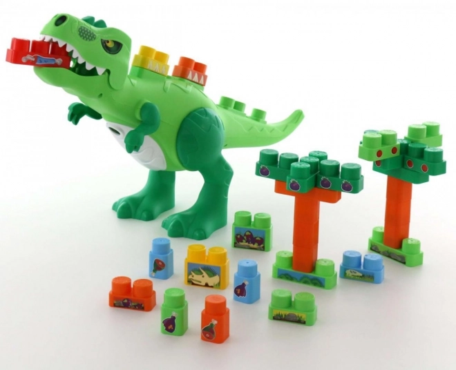 Zestaw do budowy dinozaura - 30 części