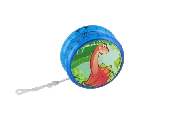 Jojo dinozaury świecące plastik 6cm na baterie mix rodzajów 12 sztuk w pudełku