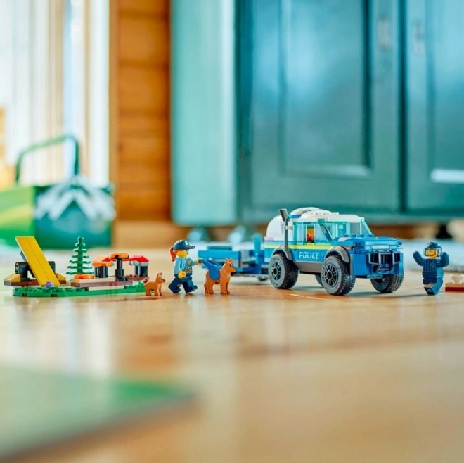 LEGO® City 60369 Mobilny plac ćwiczeń dla psów policyjnych
