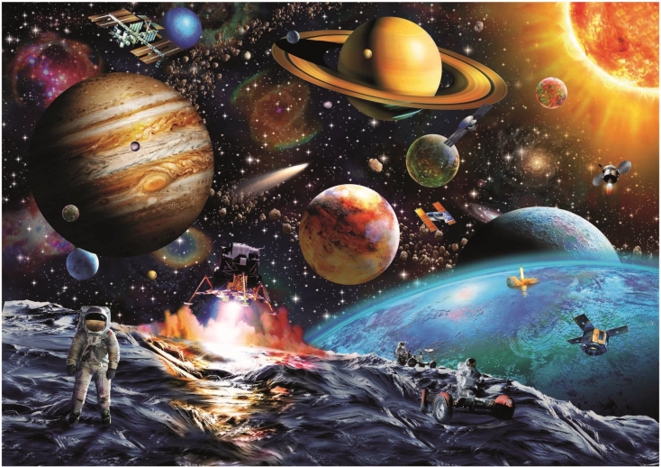 Puzzle EDUCA Misja: Asteroida 1000 elementów
