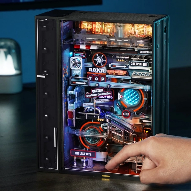 RoboTime 3D mechaniczna układanka tor kulkowy Miasto przeszłości