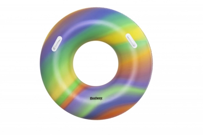 Kolorowe koło pływackie Bestway Rainbow