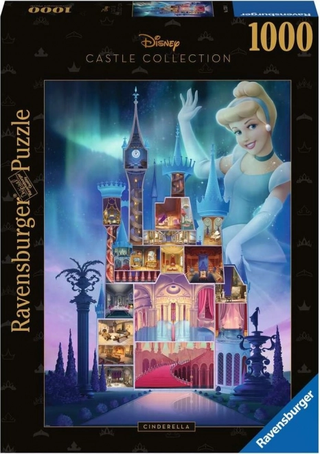 puzzle 1000 elementów Disney Kopciuszek
