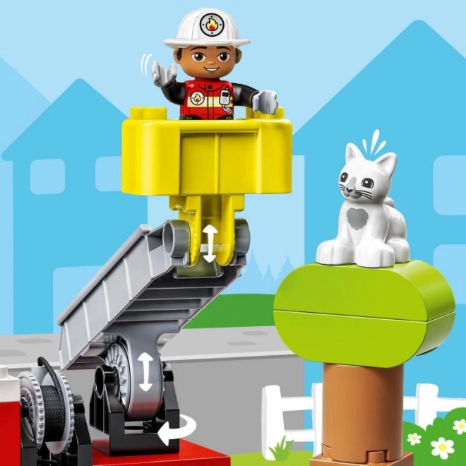 LEGO® DUPLO® 10969 Wóz strażacki