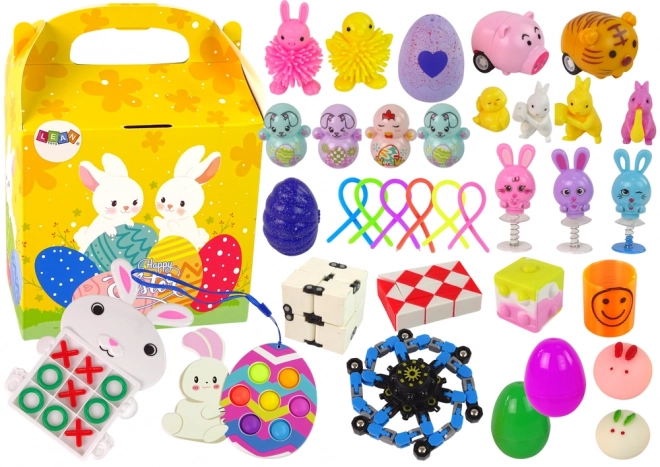 Wielkanocny zestaw antystresowy Fidget Toys 36 sztuk