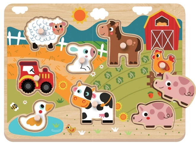 2Kids Zabawkowe Puzzle Farma