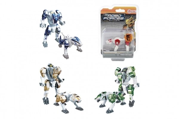 Transformacyjne zwierzę lub robot plastikowy 9cm w blistrze