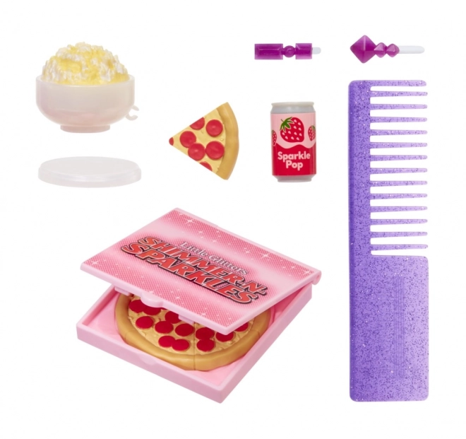 Rainbow High Junior Fashion lalka w piżamie - Violet Willow